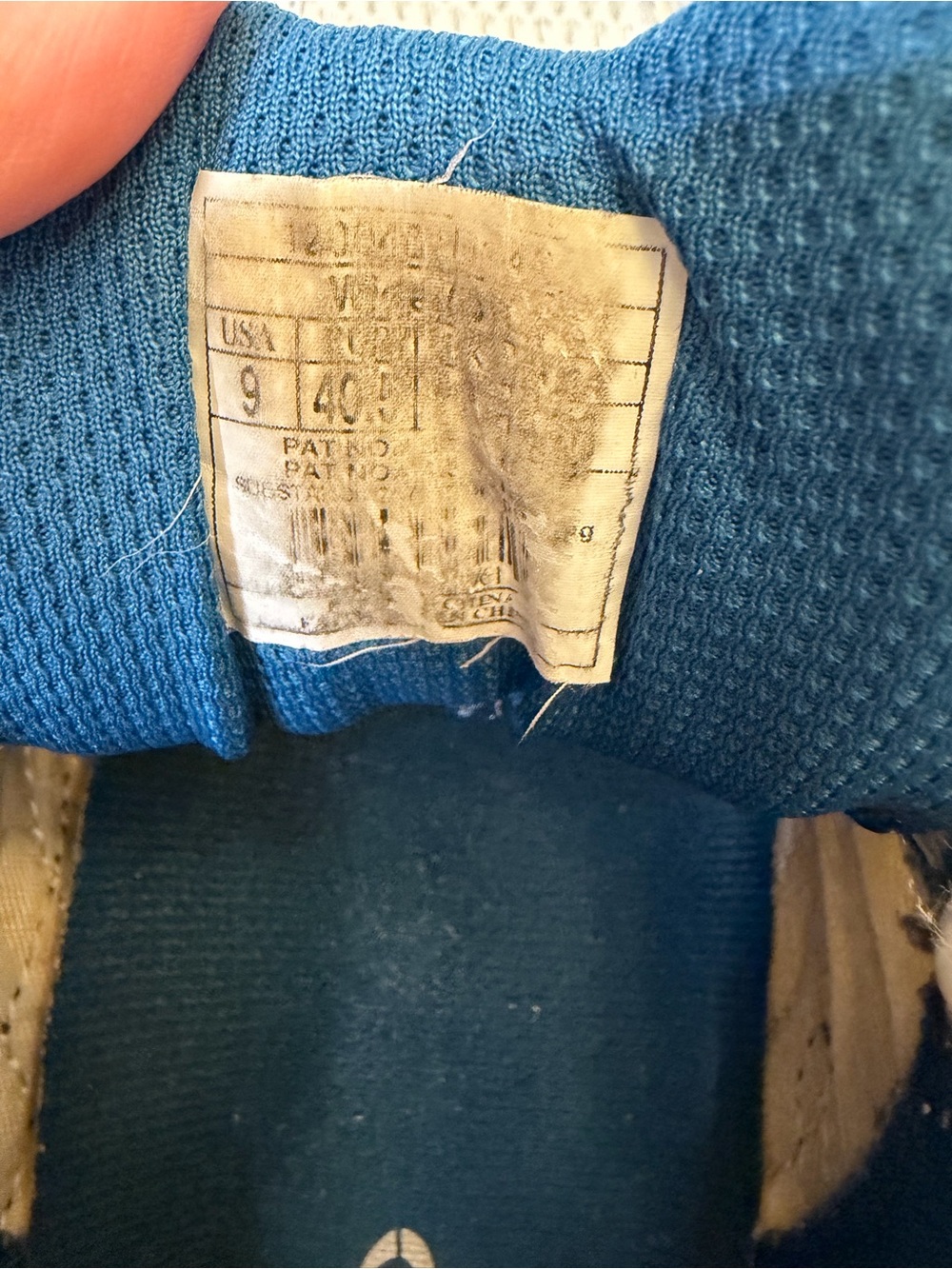 Brooks Adrenaline GTS Vintage Y2K Silver Blue Mesh Running Shoes Women's 9 - Picture 11 of 11